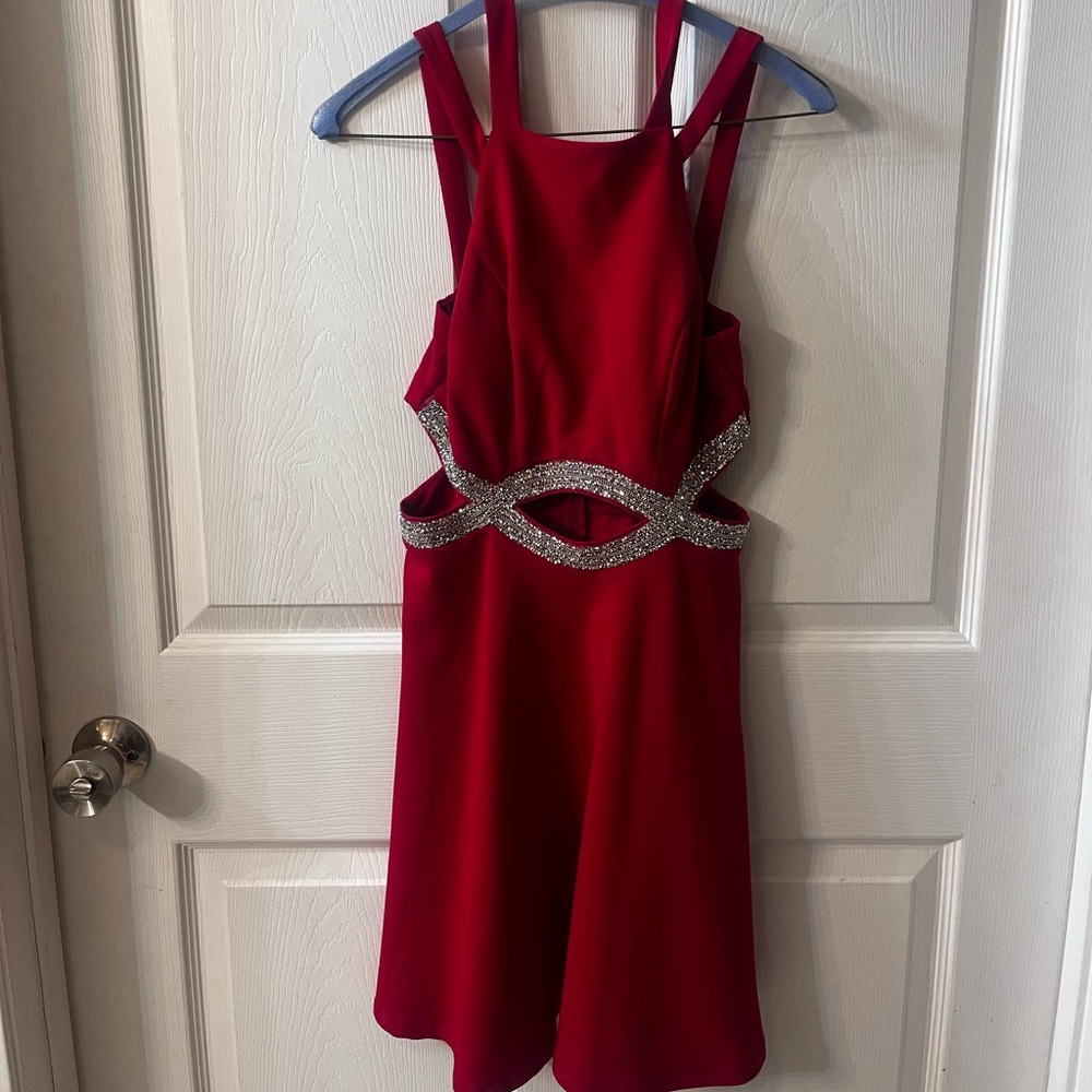 Red Cocktail Dress